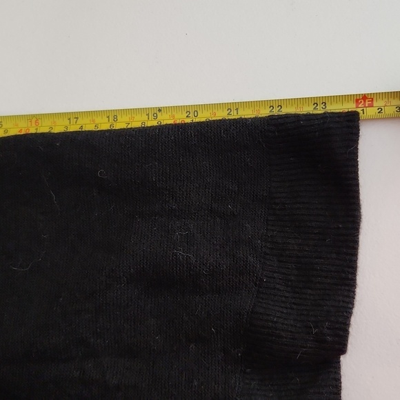 Madewell Sweater Womens Size Small black Merino Wool alpaca blend - Picture 7 of 8